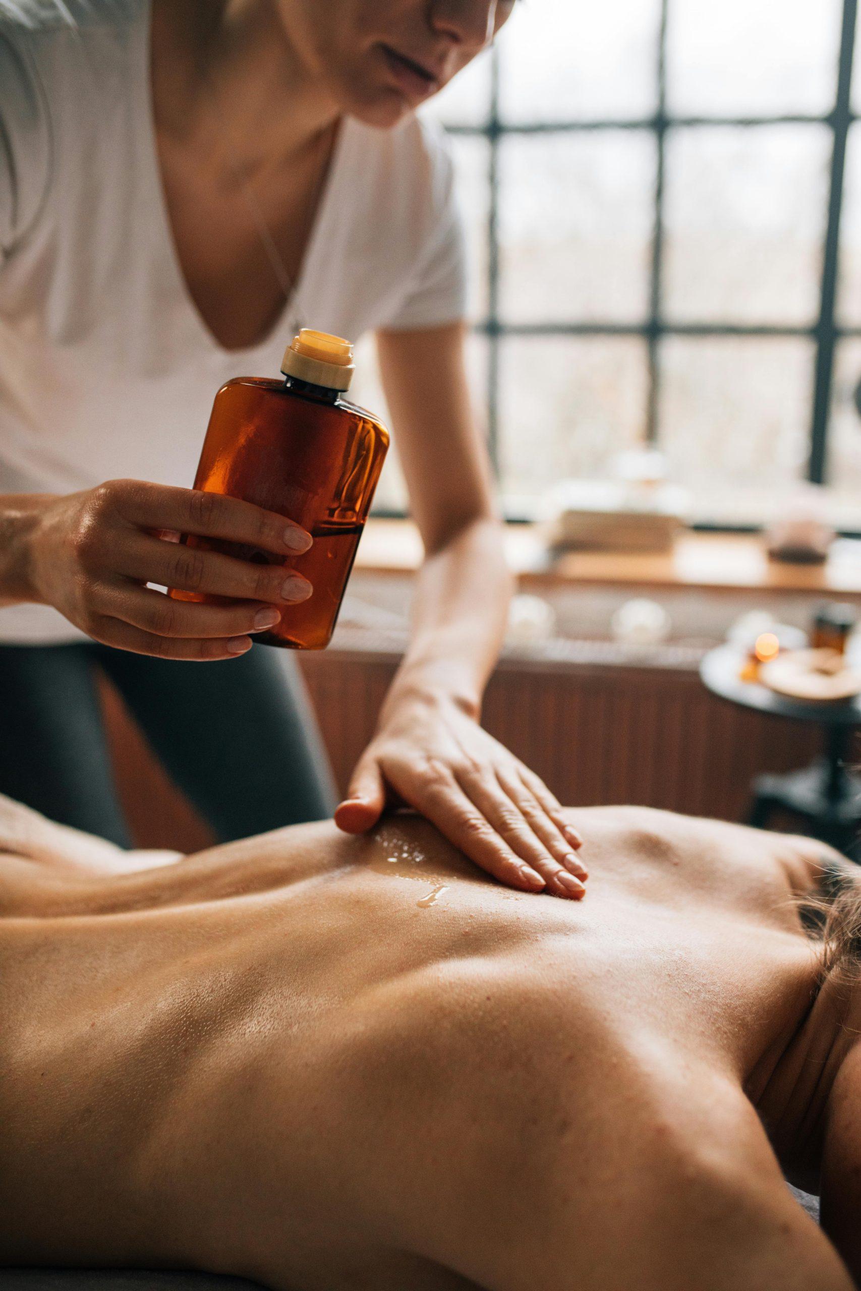 Coconut Oil Massage